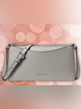 Michael Kors Leather and Signature Logo Crossbody